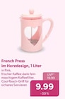 French Press im Herzdesign, 1 Liter von  im aktuellen V-Markt Prospekt für 9,99 €