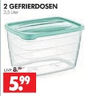 2 GEFRIERDOSEN im Angebot bei Wreesmann in Cuxhaven 2 GEFRIERDOSEN Angebote bei Wreesmann Cuxhaven für 5,99 €