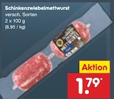 Schinkenzwiebelmettwurst bei Netto Marken-Discount im Lubmin Prospekt für 1,79 €