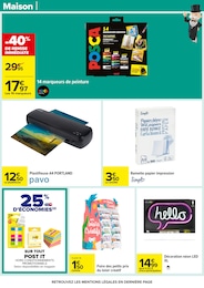 Offre Peinture dans le catalogue Carrefour du moment à la page 89