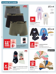 Offre Chaussettes Homme dans le catalogue Auchan Hypermarché du moment à la page 62