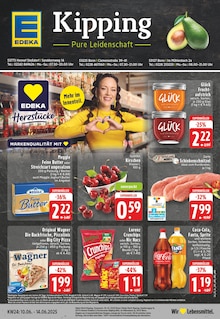 EDEKA Prospekt der Woche "Aktuelle Angebote" Seite 1, 10.06.2025 bis 14.06.2025 für Troisdorf Aktueller EDEKA Prospekt "Aktuelle Angebote" Seite 1 von 24 Seiten für Troisdorf