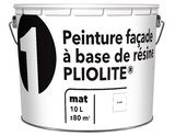 Peinture façade pliolite ton blanc 10 L en promo chez Brico Dépôt Auxerre à 29,90 €