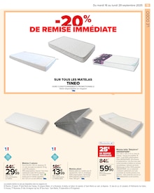 Promo Matelas Pliant dans le catalogue Carrefour du moment à la page 21