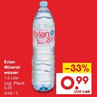 Evian Mineralwasser Angebote bei Netto Marken-Discount Wunstorf für 0,99 €