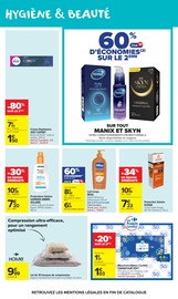 Promos Epilation dans le catalogue "Carrefour market" de Carrefour Market Epilation en promo dans le catalogue Carrefour Market à la page 38