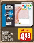Kasseler-Minuten-Lachs Angebote von Qualitätsmetzgerei Wilhelm Brandenburg bei REWE Hattingen für 4,49 €