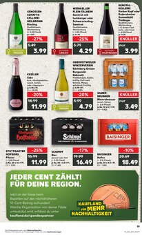 Bier im Kaufland Prospekt "Hier bin ich richtig" mit 56 Seiten (Reutlingen)