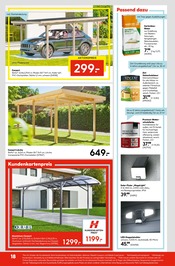 Carport im Hellweg Prospekt in Monheim Aktueller Hellweg Prospekt mit Carport, "Die Profi-Baumärkte", Seite 20