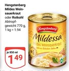 Aktuelles Mildes Weinsauerkraut Angebot bei GLOBUS in Salzgitter ab 1,49 €