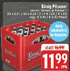 Pilsener Angebote von König bei E center Herford für 11,99 €
