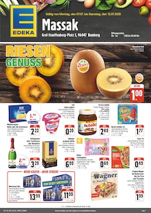 Aktueller EDEKA Prospekt "Wir lieben Lebensmittel!" Seite 1 von 4 Seiten