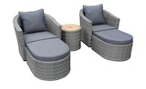 a casa mia Balkon-Set Calvi von a casa mia für 429,00 € bei Sconto SB im Angebot a casa mia Balkon-Set Calvi von a casa mia im aktuellen Sconto SB Prospekt
