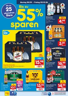 Becks im Netto Marken-Discount Prospekt "Aktuelle Angebote" mit 72 Seiten (Karlsruhe)