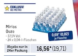 Ouzo Angebote von Mirios bei Metro Osnabrück für 19,71 €