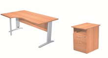 Bureau compact 90° avec retour BusyLine - Office DEPOT à Sartrouville Bureau compact 90° avec retour BusyLine en promo chez Office DEPOT Sartrouville à 294,00 €