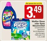 Waschmittel Angebote von Weißer Riese oder Spee bei WEZ Bad Oeynhausen für 3,49 €