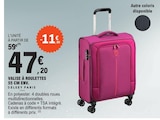 Valise à roulettes 55 cm env. - DELSEY PARIS dans le catalogue E.Leclerc