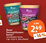 Sonnenblumenkerne von Bazar im aktuellen tegut Prospekt für 2,49 €