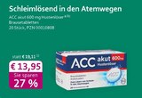 ACC akut 600 mg Hustenlöser bei mea - meine apotheke im Prospekt "" für 13,95 €