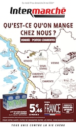 Catalogue Supermarchés de Intermarché Contact à Cognac Prospectus Intermarché Contact à Cognac, "QU'EST-CE QU'ON MANGE CHEZ NOUS ? VENDÉE - POITOU-CHARENTES", 12 pages, 19/05/2026 - 24/05/2026