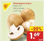 Champignon braun Angebote von Markttag bei Netto Marken-Discount Düsseldorf für 1,69 €