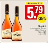 Weinbrand Angebote von Chantré bei WEZ Bad Oeynhausen für 5,79 €