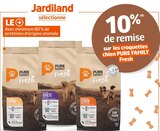 Promo 10% de remise sur les croquettes chien PURE FAMILY Fresh à  dans le catalogue Jardiland à Châlons-en-Champagne