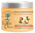 Masque soin réparateur beurre de karité & macadamia - LE PETIT OLIVIER en promo chez Intermarché Masque soin réparateur beurre de karité & macadamia - LE PETIT OLIVIER dans le catalogue Intermarché