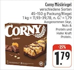 nah und gut Geyer - Müsliriegel Angebot im Prospekt Müsliriegel bei nah und gut im Geyer Prospekt für 1,79 €