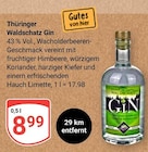 Thüringer Waldschatz Gin Angebote bei GLOBUS Gera für 8,99 €