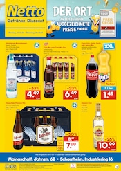 Aktueller Netto Marken-Discount Prospekt mit Bier, "DER ORT, AN DEM DU IMMER AUSGEZEICHNETE PREISE FINDEST.", Seite 1