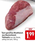 Aktuelle Rindfleisch Angebote bei E center in Ulm Aktuelles Tafelspitz Angebot bei E center in Ulm ab 1,99 €
