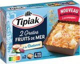 Petits gratins fruits de mer à la Bretonne - TIPIAK dans le catalogue Intermarché Super