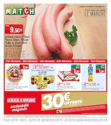 Catalogue Supermarchés Match de la semaine "C'EST TOUS LES JOURS LE MARCHÉ" avec 1 pages, valide du 18/11/2025 au 30/11/2025 pour Reichshoffen et alentours Prospectus Supermarchés Match de la semaine "C'EST TOUS LES JOURS LE MARCHÉ" avec 1 pages, valide du 18/11/2025 au 30/11/2025 pour Reichshoffen et alentours
