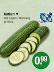 Gurken von  im aktuellen V-Markt Prospekt für 0,99 €