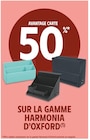 Promo 50% AVANTAGE CARTE SUR LA GAMME HARMONIA D'OXFORD à  dans le catalogue Intermarché à Corre