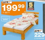 Massivholzbett »Jenny« im Segmüller Prospekt Massivholzbett »Jenny« im aktuellen Segmüller Prospekt für 199,99 €