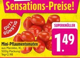 Mini-Pflaumentomaten Angebote von GUT & GÜNSTIG bei EDEKA Passau für 1,49 €