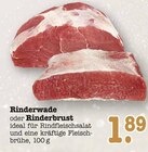 Aktuelle Rindfleisch Angebote bei E center in Wiesbaden Aktuelles Rinderwade Angebot bei E center in Wiesbaden ab 1,89 €