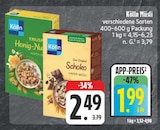 Knusper Honig-Nuss Hafer-Müsli Angebote von Kölln bei EDEKA Chemnitz für 1,99 €