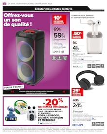 Promo Casque Audio dans le catalogue Carrefour du moment à la page 16