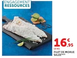 Filet de morue salée - U Express à Poitiers Filet de morue salée en promo chez U Express Poitiers à 16,95 €