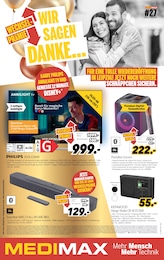 Elektromarkt Prospekt von MEDIMAX Halle MEDIMAX Prospekt: "WIR SAGEN DANKE…", 8 Seiten, 27.06.2025 - 04.07.2025