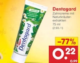 Zahncreme mit Naturkräuterextrakten von Dentagard im aktuellen Netto Marken-Discount Prospekt
