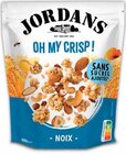 Céréales Oh My Crisp Noix - JORDANS en promo chez Intermarché Pantin à 2,62 €