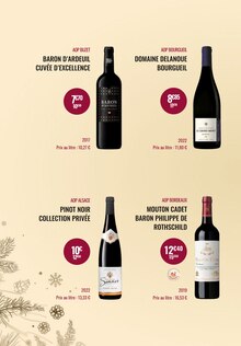Promotion Vin dans le prospectus Nicolas, valable du 16/11/2023 au 02/01/2024 Promo Vin dans le catalogue Nicolas du moment à la page 6