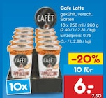 Aktuelles Cafe Latte Angebot bei Netto Marken-Discount in Borken ab 6,00 €
