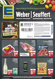 EDEKA Prospekt für Dittelbrunn: "Wir lieben Lebensmittel!", 8 Seiten, 29.12.2025 - 03.01.2026
