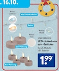 Aktuelles LED-Lichterkette oder -Teelichte Angebot bei ALDI SÜD in Köln ab 1,99 €